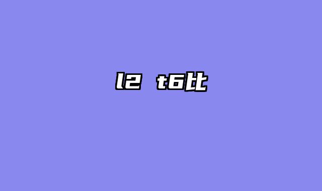 l2 t6比較
